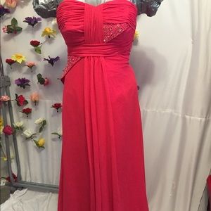 Pink prom dress size 16